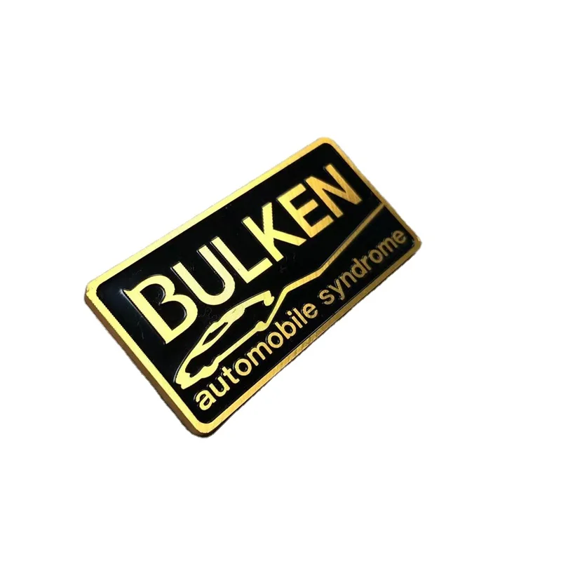 Индивидуальная алюминиевая этикетка с логотипом Золотая Алмазная резка металлическая анодированная табличка для мебели