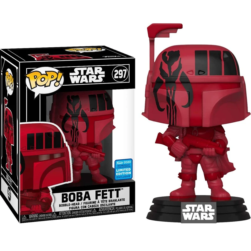 Funko Pop Starwars 297 Boba Fett Action Figure Model Toys