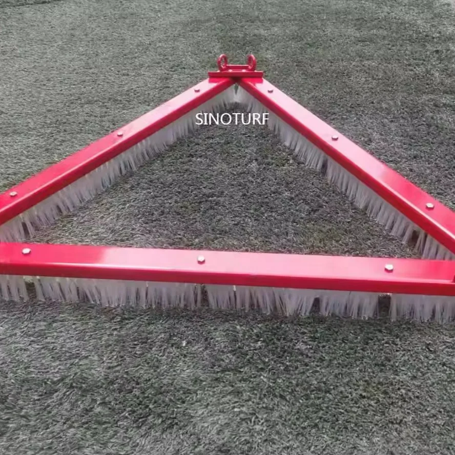 Triangle Nylon Brush For Artificial Grass Football Turf