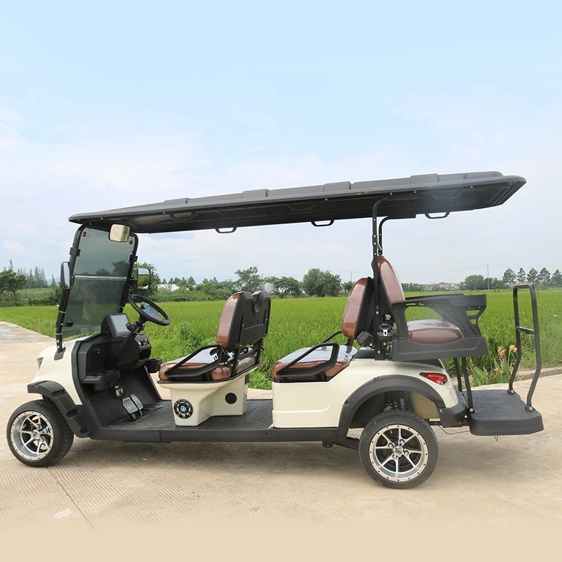 High Endurance 48v Golf Cart Lithium Batteries Durable Cheap 4 Wheel Drive Golf Cart