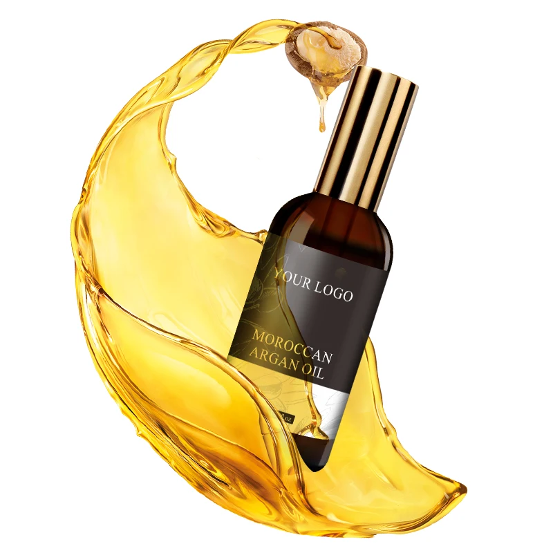IN STOCK Private Label organic Natural Hair Care Serum morocco Argan Hair Oil