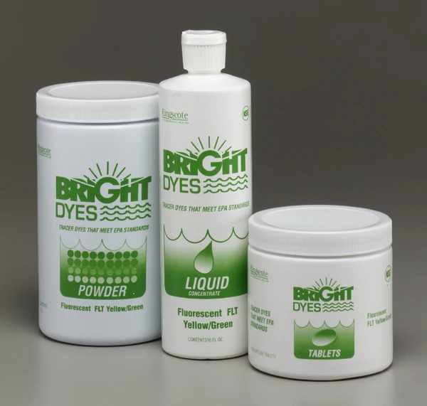 Fluorescent FLT Yellow/Green Powder Made In USA Green Water Tracing Leak Detection Flourescent Dye 1 Gallon