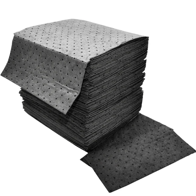 JUNENG Oil/Liquid  Absorbent Mat oil absorbent pad industrial oil-absorbing pad