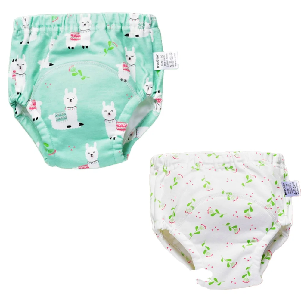 Новый дизайн моющаяся ткань пеленки От 0 до 3 лет Детская двубортная герметичные пеленки