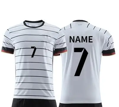 
Free Shipping to Germany football shirt 2020 white customized namekroos germany soccer jersey 