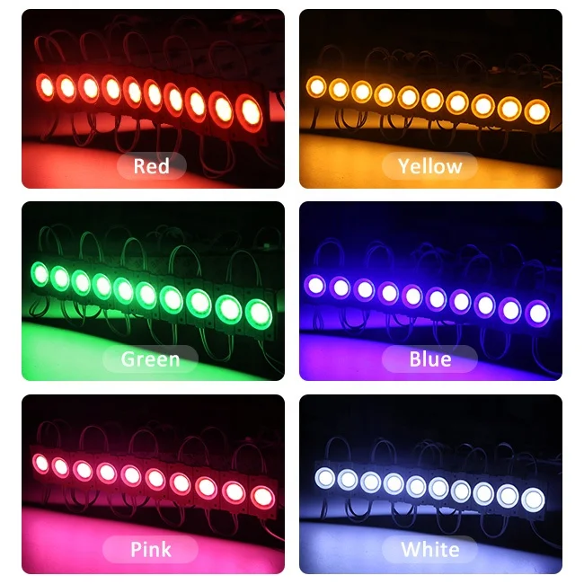 220LM 2 4 W DC12V DC24V cob 10000K белый цвет внутренний светодиодный модуль знак Серия капсулированных светодиодных светильников светодиодные модули
