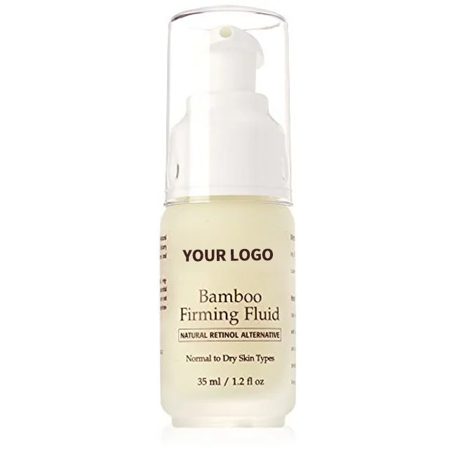 Private Label Daily Resurfacing Firming Fluid Coconut Hydrating Organic Bamboo Skincare Product