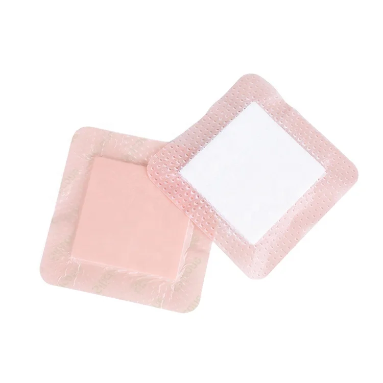 Skin-friendly Silicone Foam Dressing with Border Super Absorbency for Pressure Ulcer Bedsores
