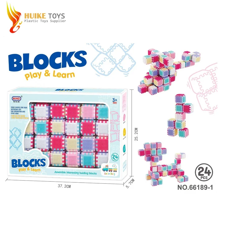 2025 Cheap DIY Educational Building Block Sets Puzzle Toy Large Plastic Particles Safe and Assured