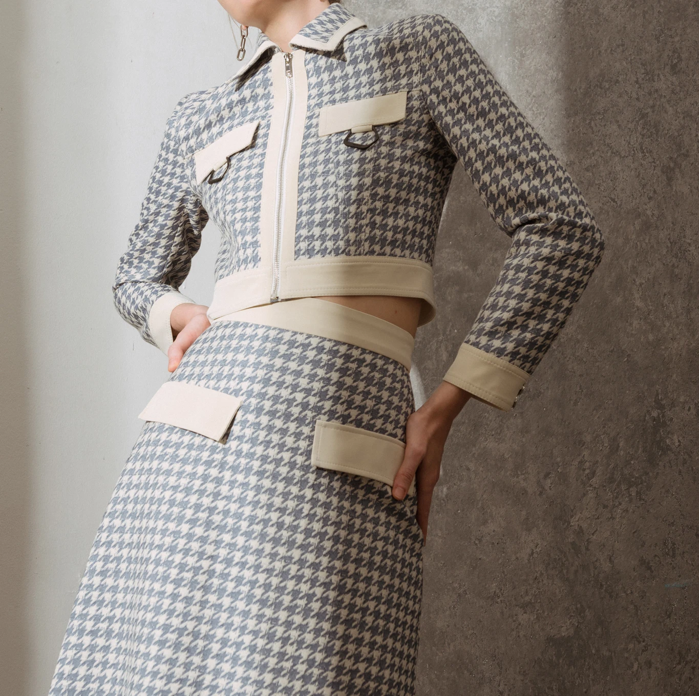 Укороченная куртка Valdus по разумной цене дышащий элегантный шелк каждый продукт из полиэфирной сумки вьетнамский производитель