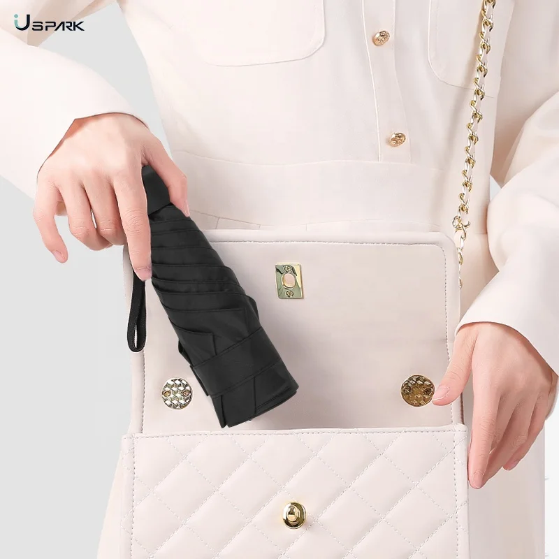 New Style 5 Folding Light Pocket Small Mini Umbrella for travel