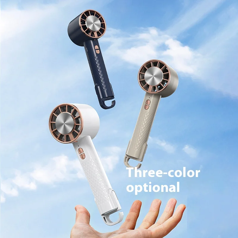 New Generation Portable Cooling Fan With Semiconductor Refrigeration Advanced Air Cooling Technology Fans Handheld Mini Fan