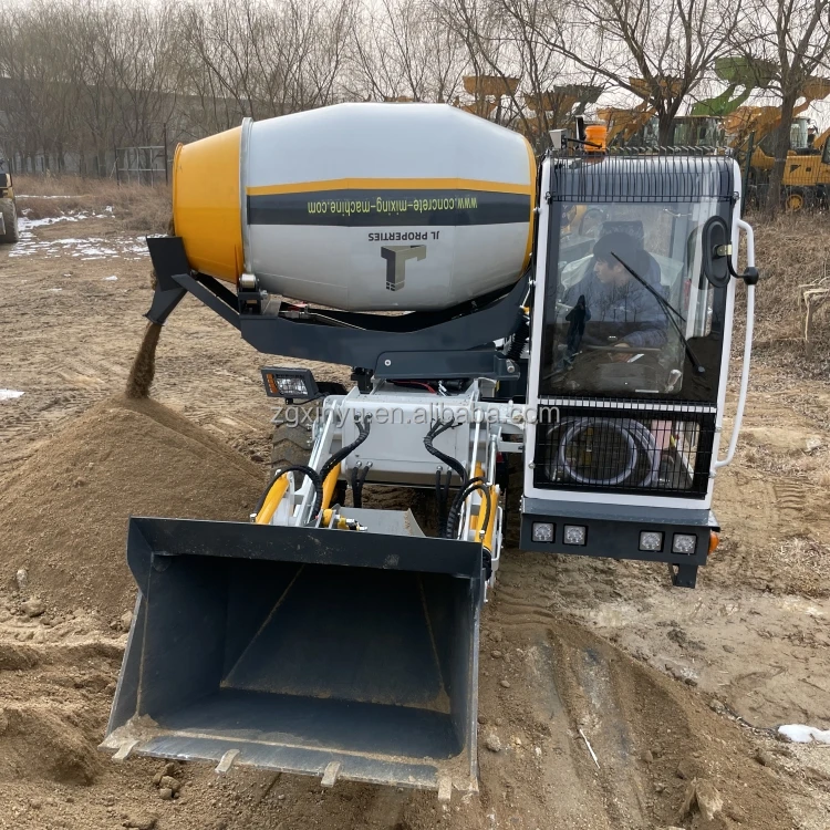 New Machine Good Quality Small Ready Mixed 85KW Mobile Mixing Truck Factory Price Concrete Mixer Truck For Sale