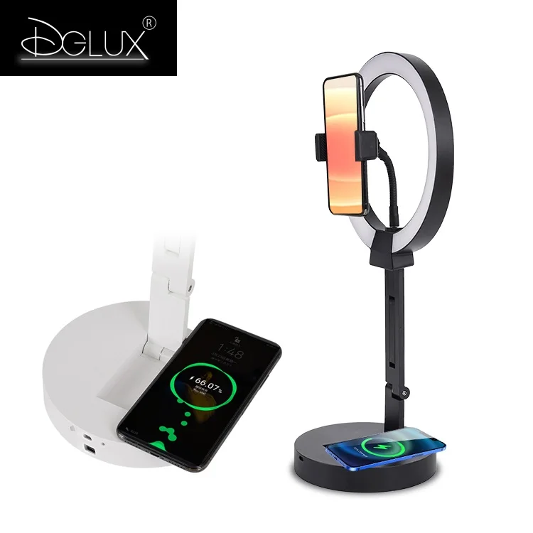 Hot Selling Ring Lamp With Wireless Charging Ring Lamp Beauty Lamp Self Photographing Lighting