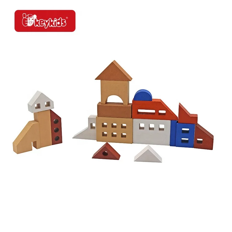 Multifunctional Learning Toy Musical Wooden Activity Triangle For Kids W12D492