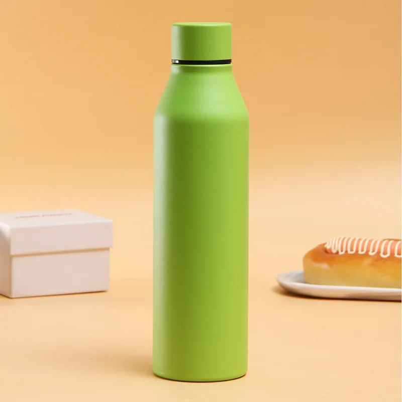 High Quality 500ml Small Mouth Sports Stainless Steel Vacuum Cup Metal Insulated Drink Bottle