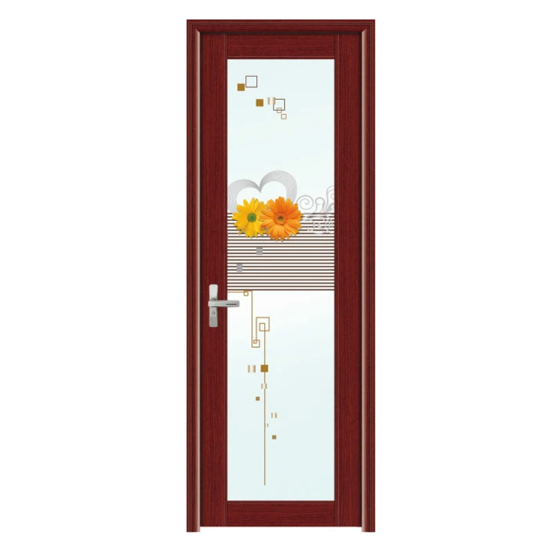 New Design High Quality  PVC  Door For Bathroom