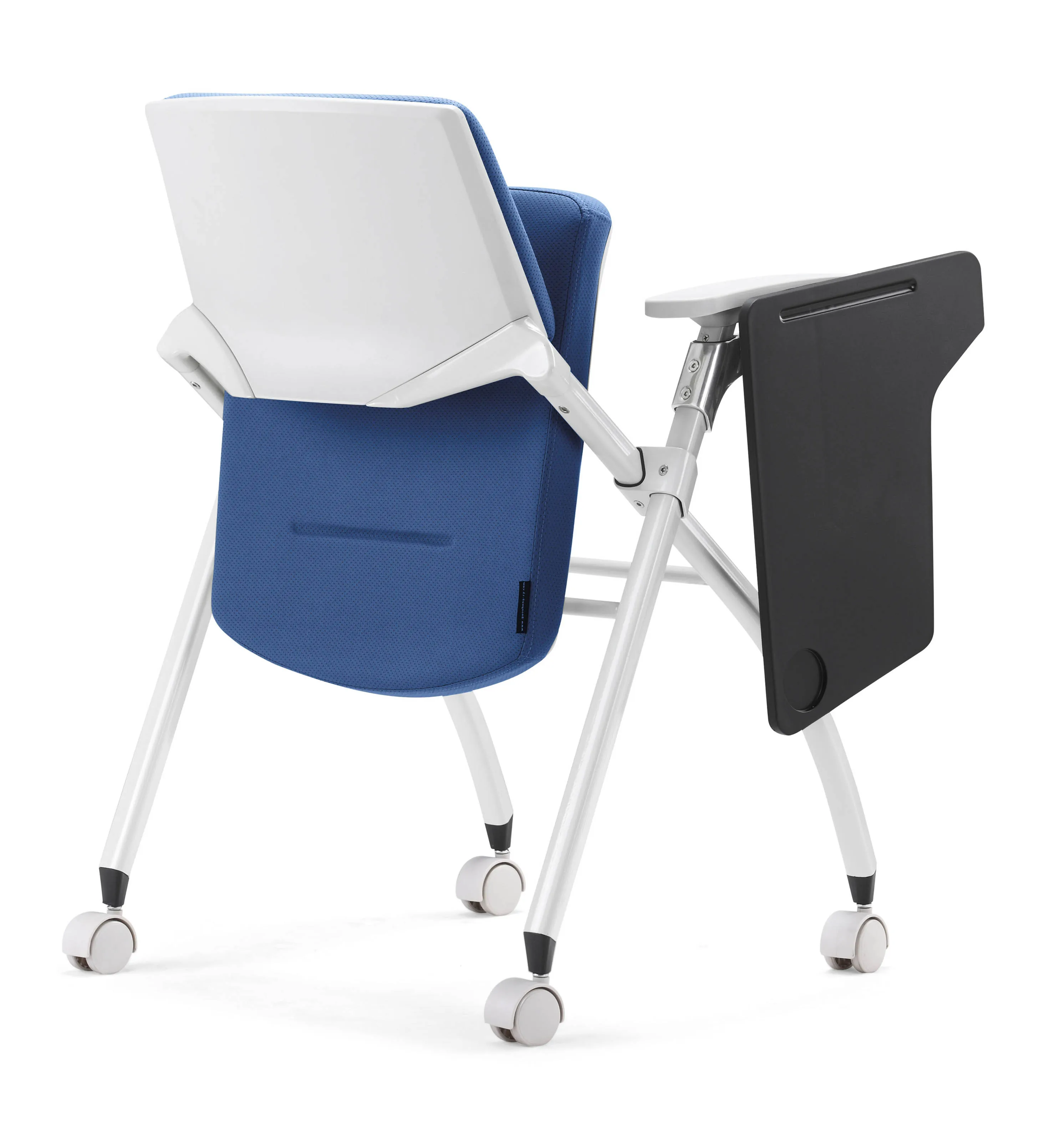 Modern Comfortable Office Chair School Training Chair With Writing Pad