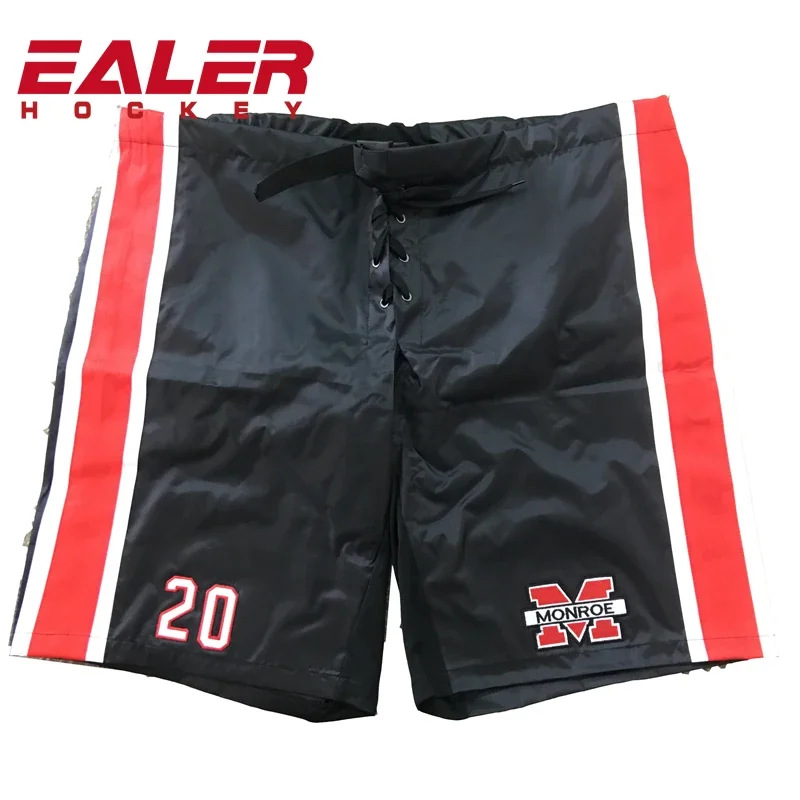 2024 ealer new design  custom ice hockey pant shells nylon fabric print hockey pant