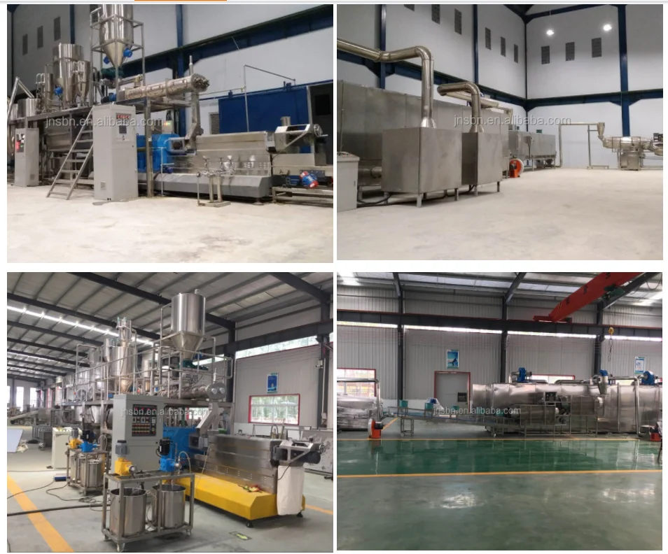 2024 New Design 1ton 2ton Puffed Type Agricultural Farmed Fish Feed Extruder Equipment Plant Processing Machine Line