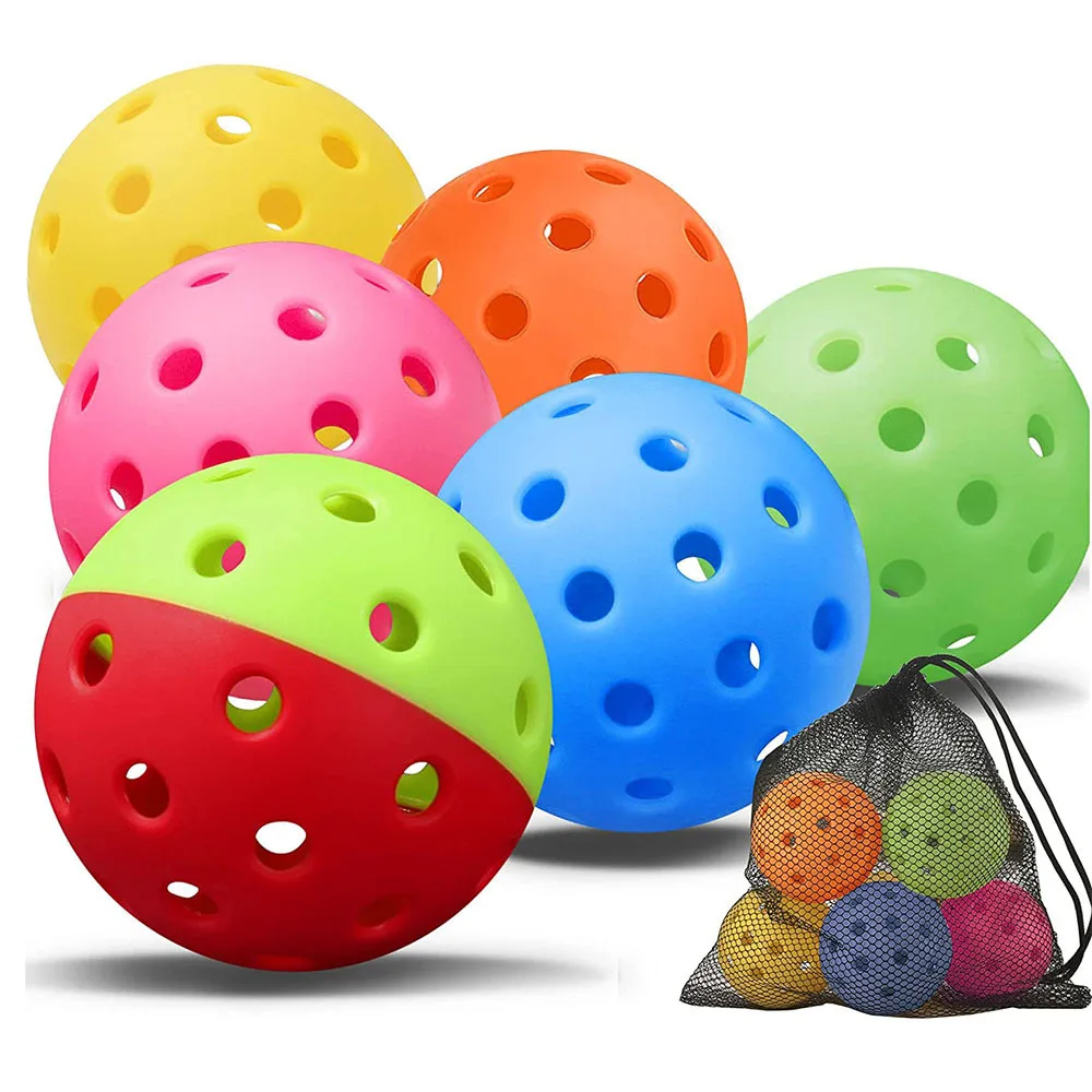 Pickleball Ball одобренные Usapa материалы 40 отверстий