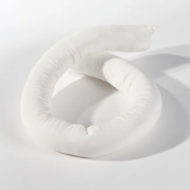 oil  Absorbent  sock chemical absorbent boom 7.6cm* 1.2m  spill absorption material supplier