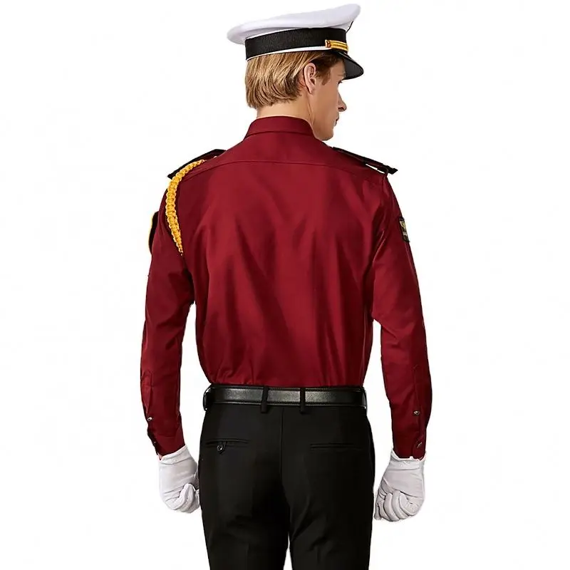 Male security guard uniform dress Safety clothing Uniform suit