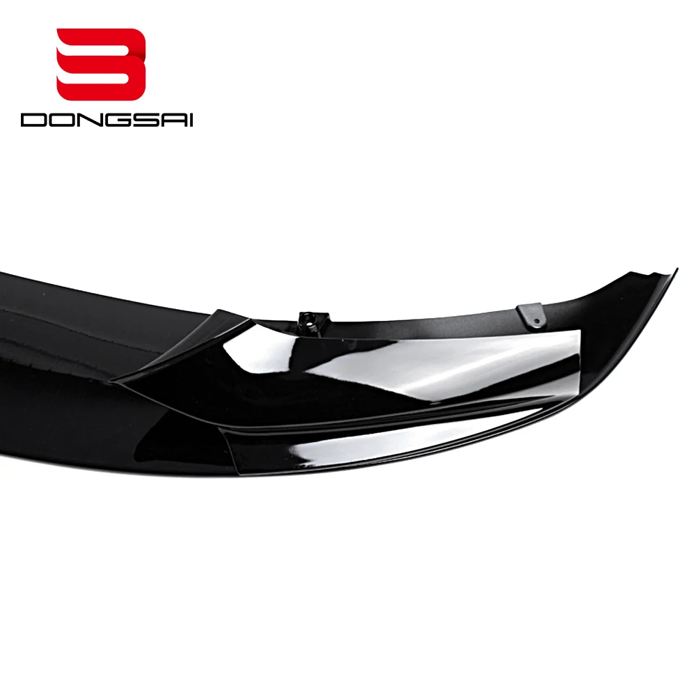MP Style Gloss Black Front Bumper Chin Lip Front Spoiler Splitter for BMW 5 Series F10 520i 540i 2010-2016