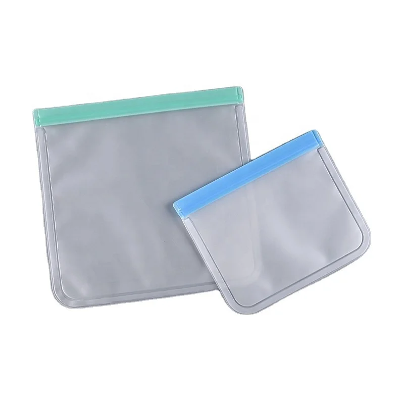 Zip lock Food Grade Flat Freezer Leakproof Sandwich reusable snack pet food storage bag