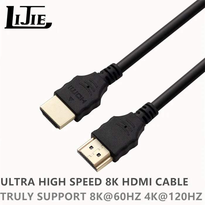 Заводской HDMI 21 кабель, низкая цена, тонкий od мм, высокоскоростной 8K HDMIvideocable cabo HDMI 3ft 6ft 15ft