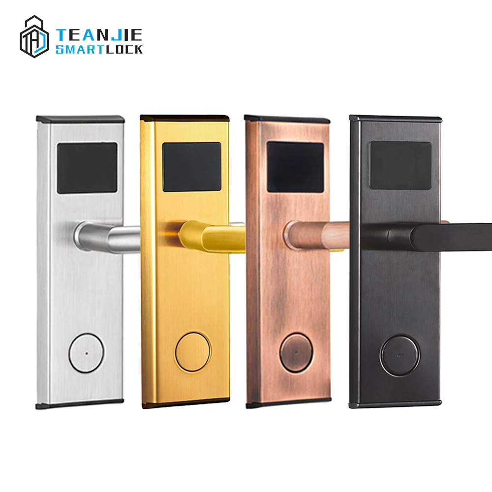 2021 New Keyless Electronic Door Lock Smart Rfid Hotel Lock System