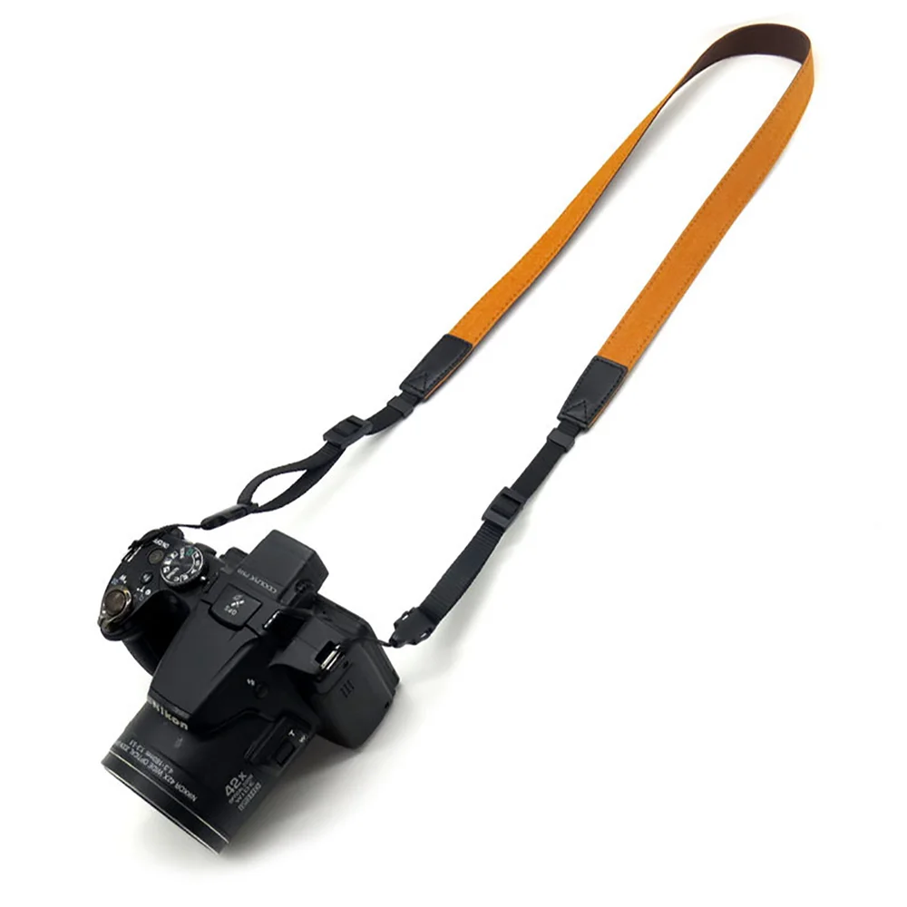 Yihong custom design logo confortable Simple denim Polyester Lanyard camera strap