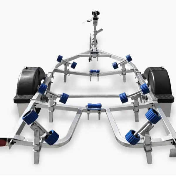 Wholesales Boat Launching Trolley Parasailing Boat Trolley Inflatable Boat Trolley