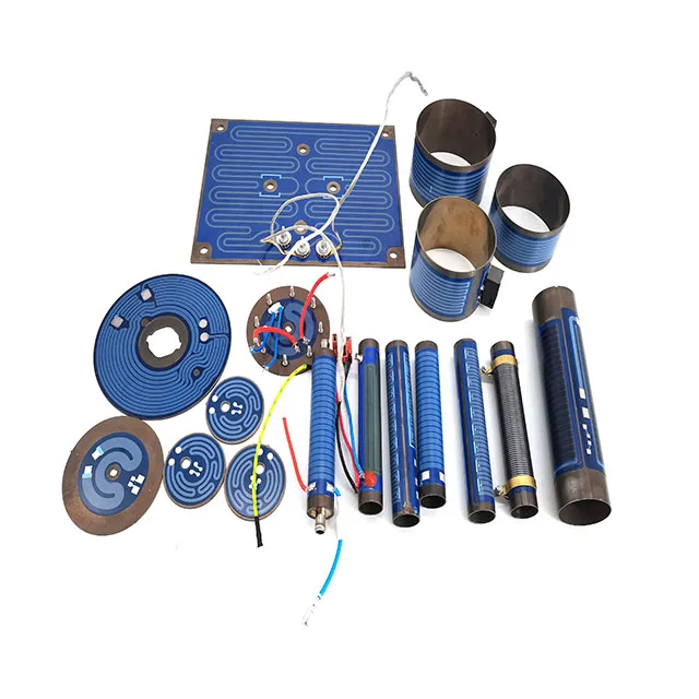 Fast thick film PTC heater circuit heating thermal resistors thick film heater