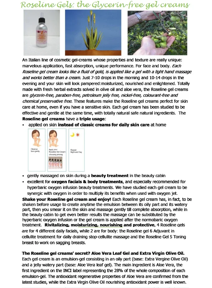 
Top selling Skin Revitalizer handmade Italian cosmetic skin care products for better result 
