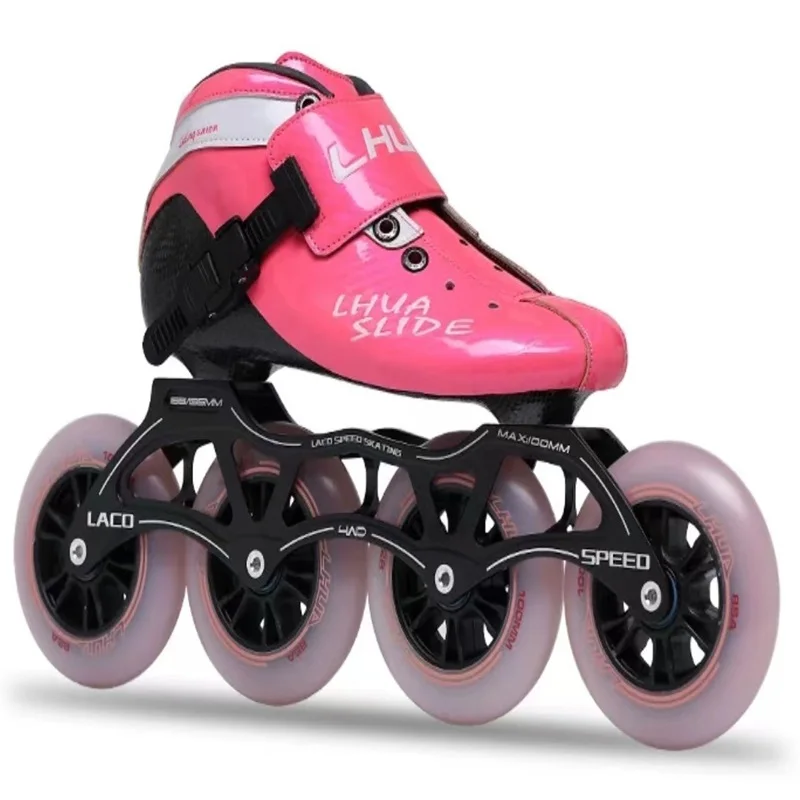 Freestyle Speed Racing Roller Skates Professional Inline Speed Skating for Teenagers and Adults Aluminum Alloy