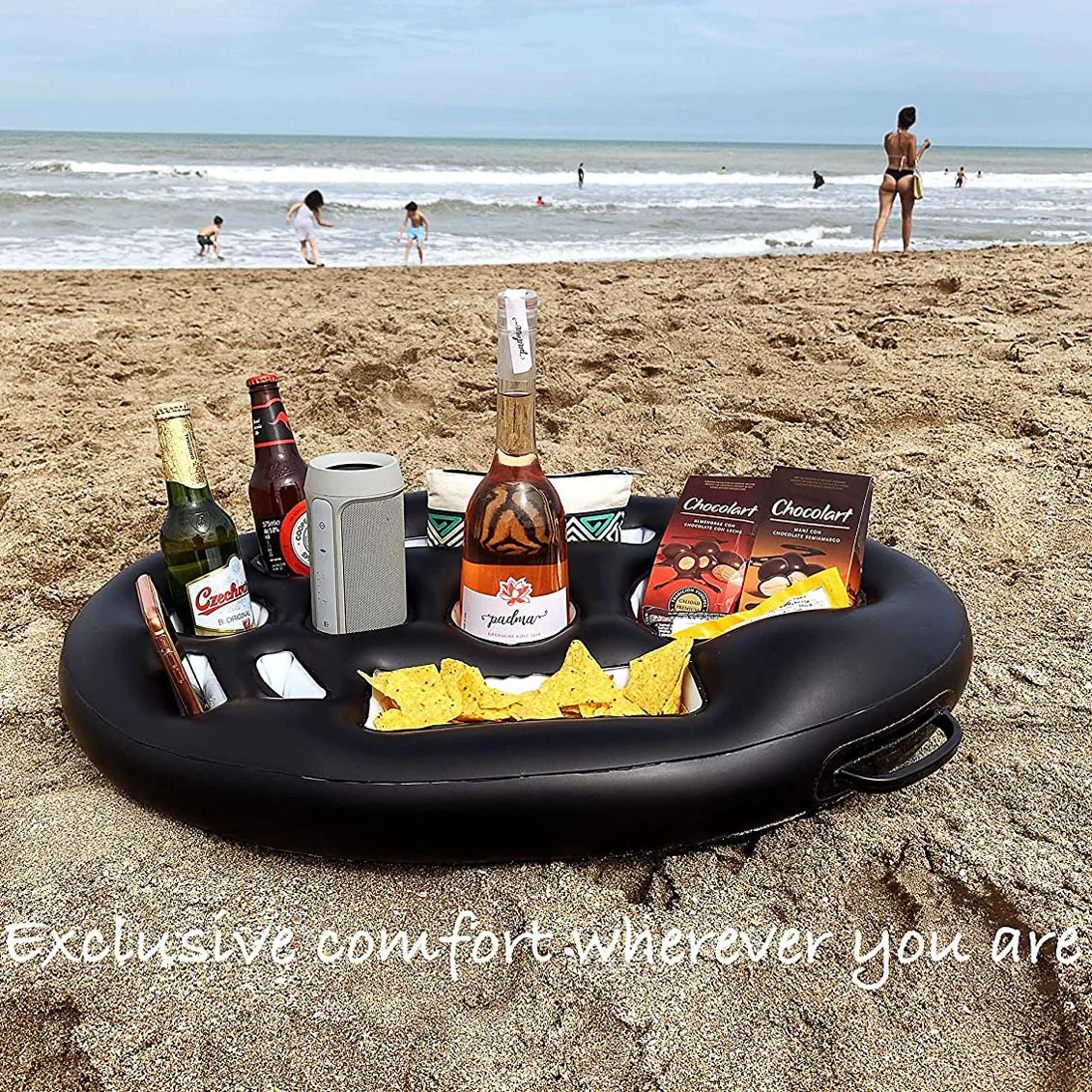 Factory Supply Custom Swimming Pool Float Hot Tub Spa Bar Floating Tray For Pool