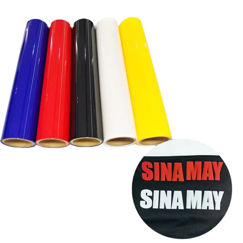 Shunaimei High quality washable 3d puff htv  puff vinil heat transfer film for clothing