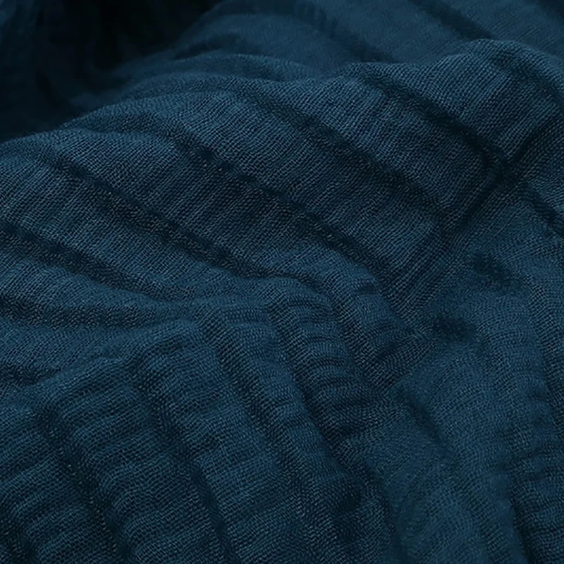 
Mixed Wholesale Stock 180*70cm Pure Color Cotton Wrinkle Pearl Hijab 