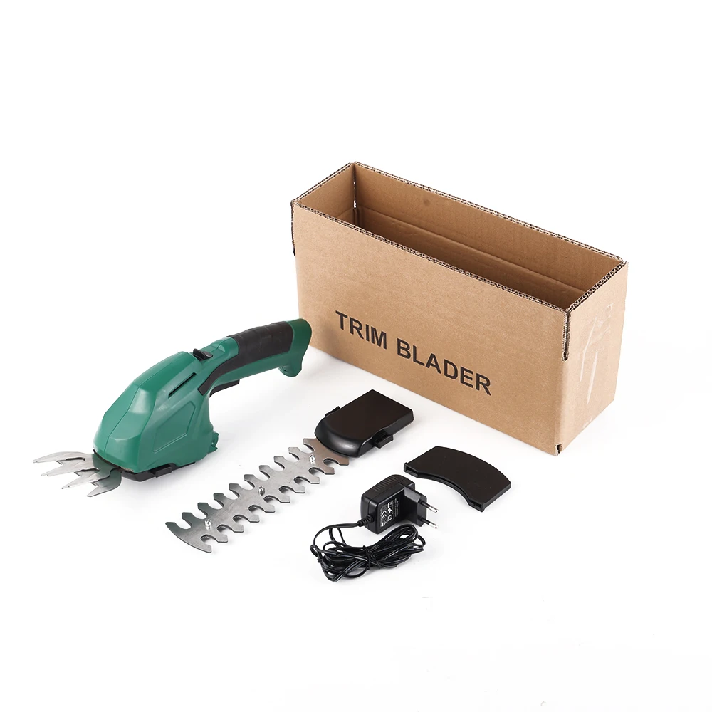 2 in 1 Hand-held 3.6V/7.2V Cordless Electric Grass Shear Machine Brush Cutter Hedge Trimmer