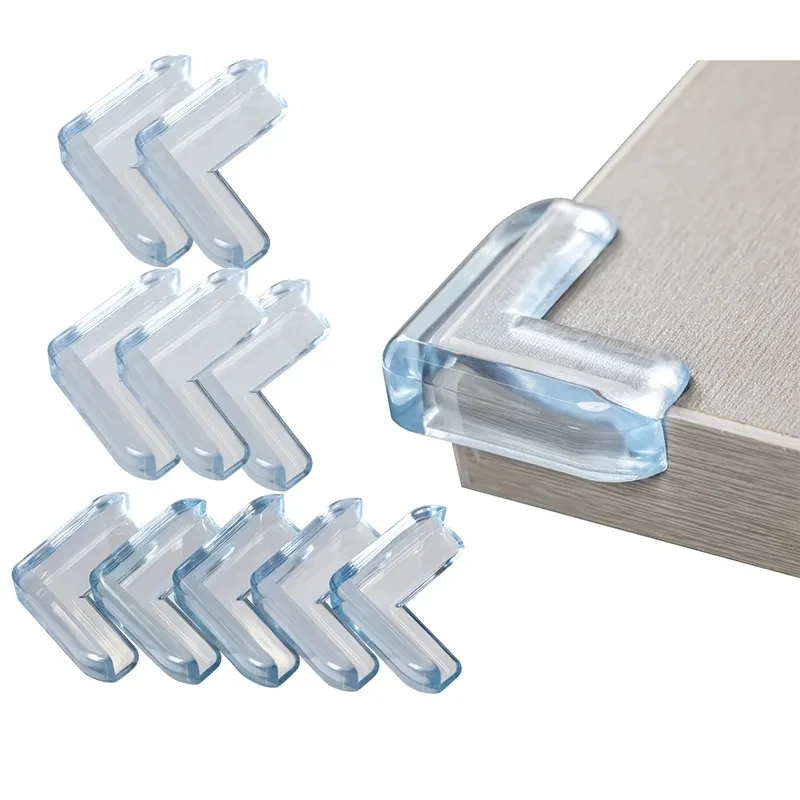 Edge Protector Baby Proofing Corner Protectors Clear Corner Guards Silicone Child Safety Edge Covers Bumper for Table Cabinets