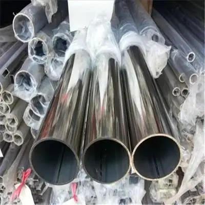 304 Stainless Steel Round Pipe Works Stainless Steel Stair Handrail Decorative Pipe Bright Corrosion Resistant