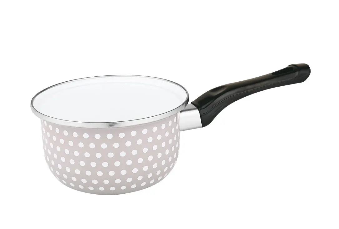 Steel Enamel Sauce Pan 0.8L, 1.2L, 1.5L series ZXN