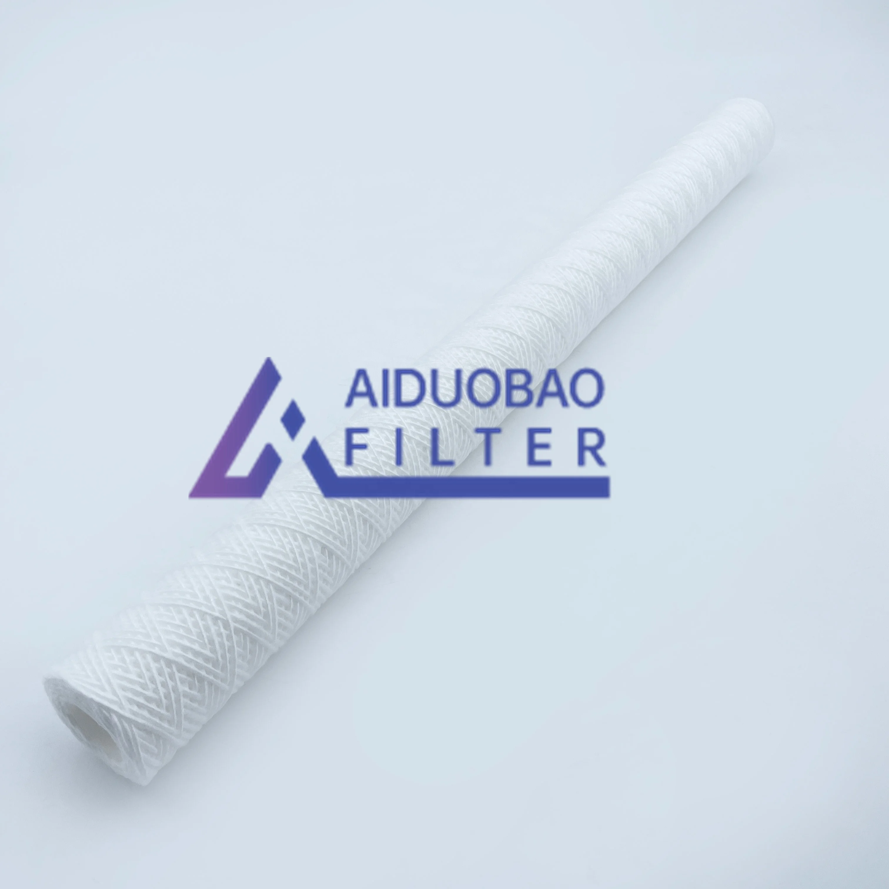 750-25 Water Treatment Filters30 Inch 25 Micron Polypropylene Cotton Wound Yarn Filter Cartridge for Water Treatment Filtration