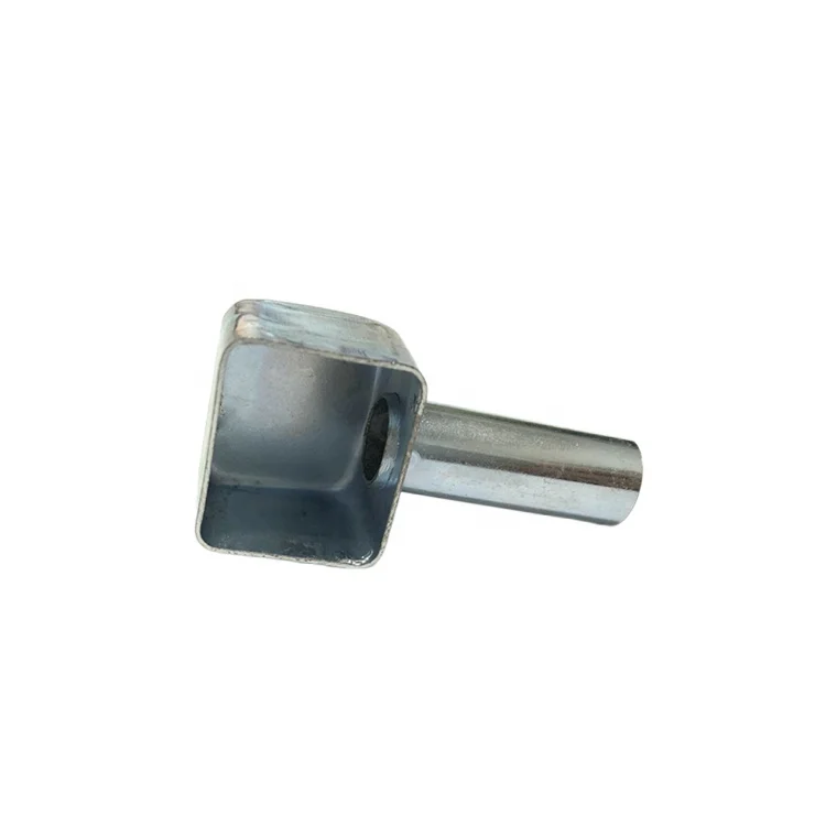 Steel Connection Caps Sheet Metal Fabrication Metal Stamping Drawing Zinc Plating Heater Parts