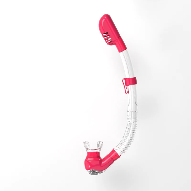 Comfortable mouthpiece One-Way purge Valve sea diving gear snorkeling breathing tube diving snorkel