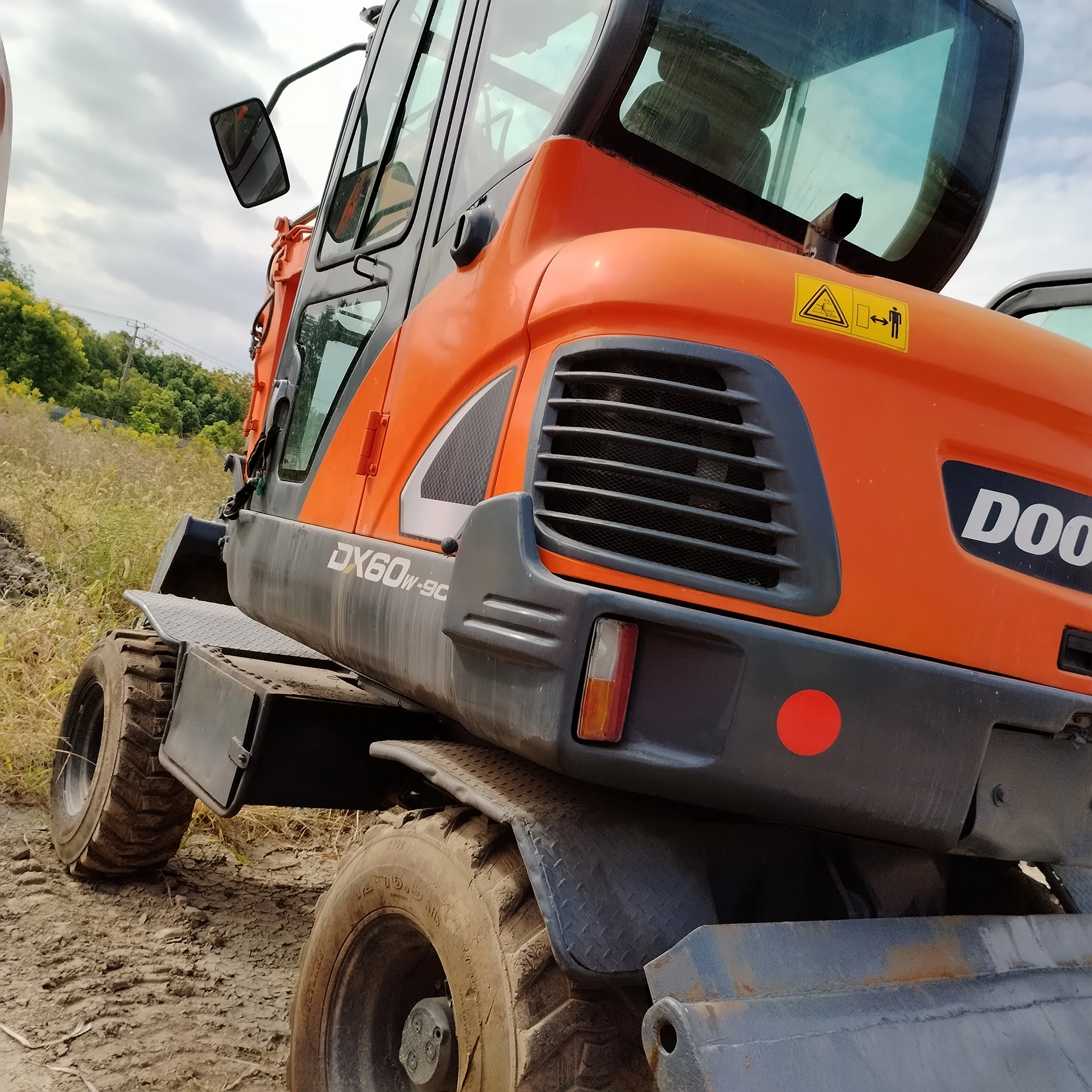 doosan dx60 used excavator second hand