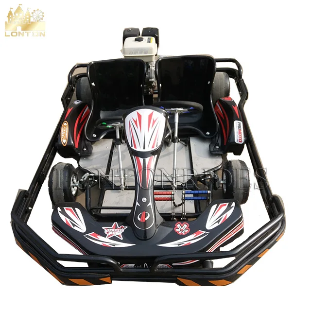 Sports Entertainment Games Gasoline Racing Go Karting Pedal Two Seats Gas Powered Go Karts For Adult