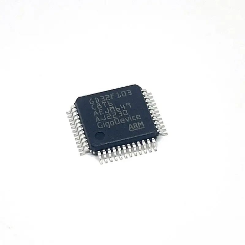 Original Microcontroller IC chip GD32F103RCT6 GD32F103RET6 GD32F103RBT6 GD32F103C8T6 GD32F103R8T6 ARM COR-TEX M3 MCU LQFP64