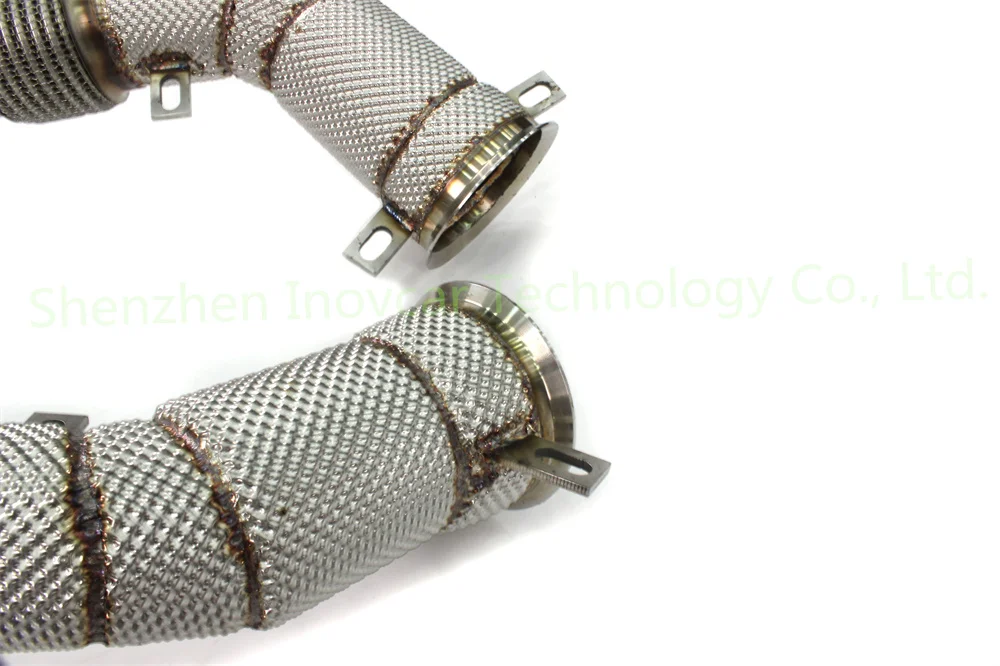 Car Accessories Cat Downpipe For Mclaren 540C 570S Stainless Steel Exhaust Manifold Down Pipe